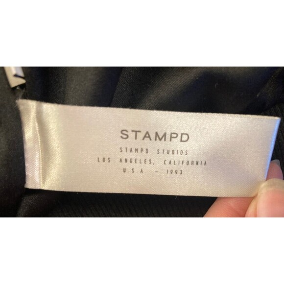STAMPD Fleece BOMBER Jacket Mens/Womens size xsmall - Picture 7 of 7
